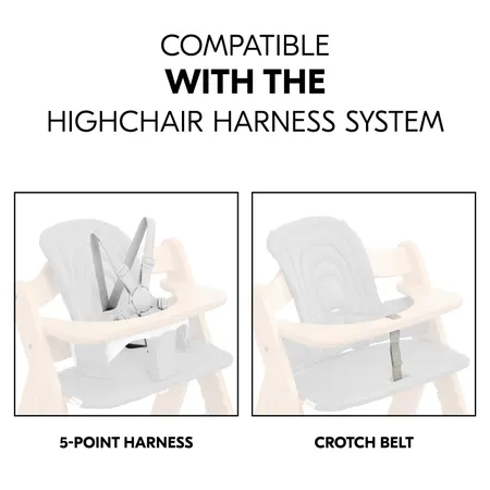 Compatible with the highchair harness