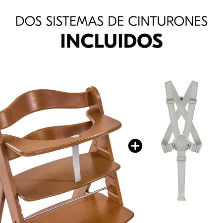 Mayor seguridad gracias a su sistema de arnés