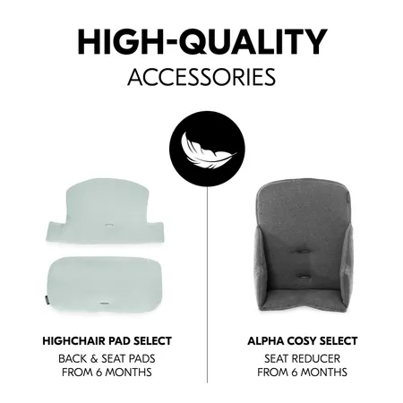 Soft seat cushions separately available