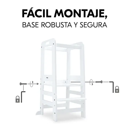 Fácil de montar, ajuste seguro del soporte