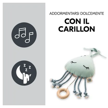 Addormentarsi dolcemente con il carillon