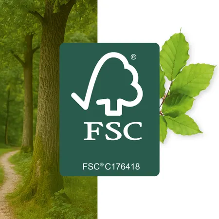 Good for nature – made from FSC® certified wood