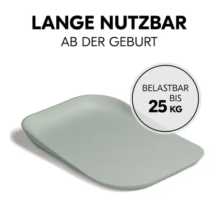 Lange nutzbar ab der Geburt bis zu 25 kg