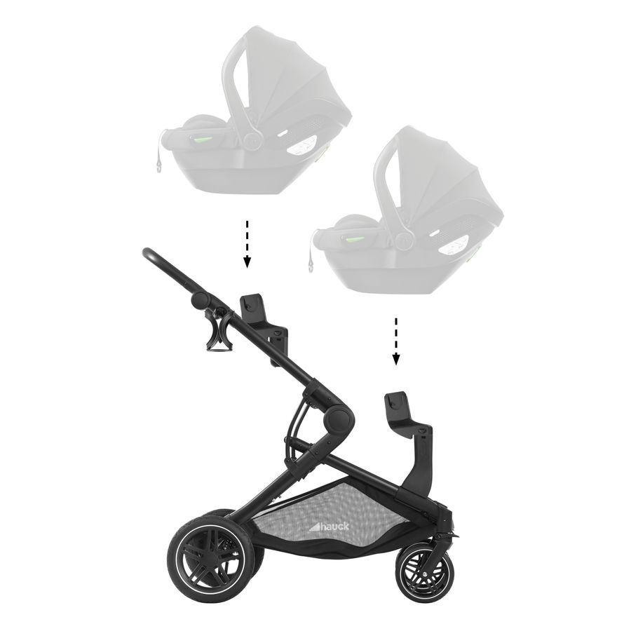 Compatible with many infant car seats