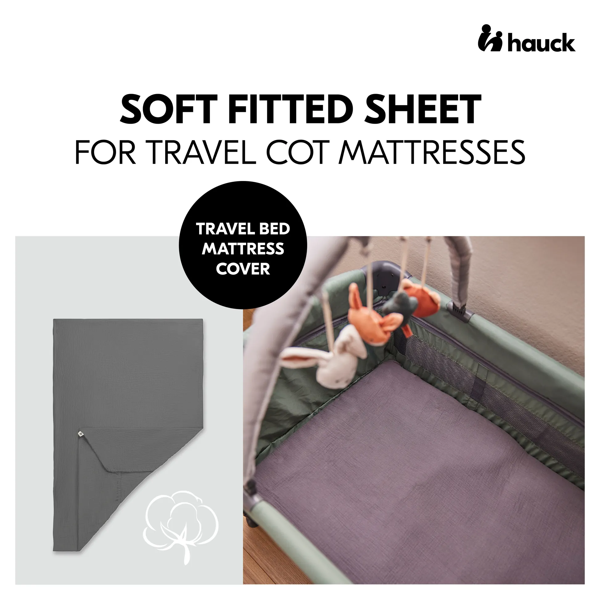 Travel Bed Mattress Cover