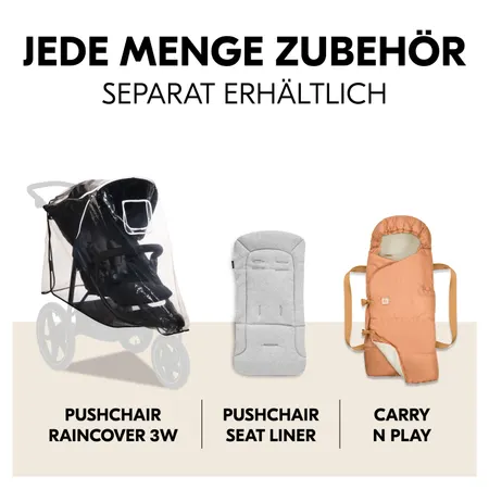 Jede Menge Zubehör erhältlich
