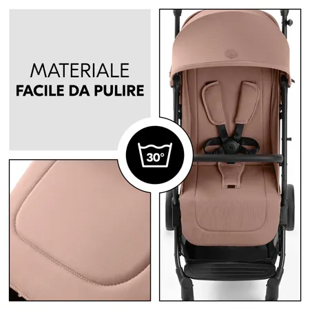 Materiale di facile manutenzione e lavabile