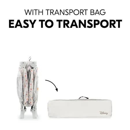 Easy to transport with transport bag