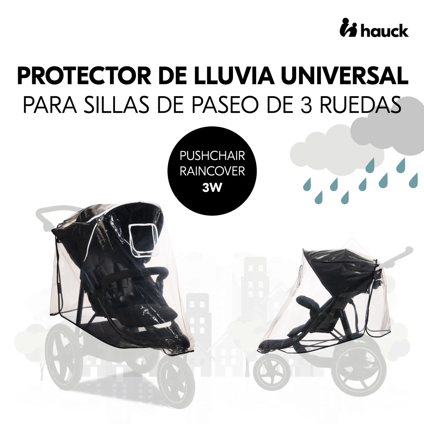 Pushchair Raincover 3W