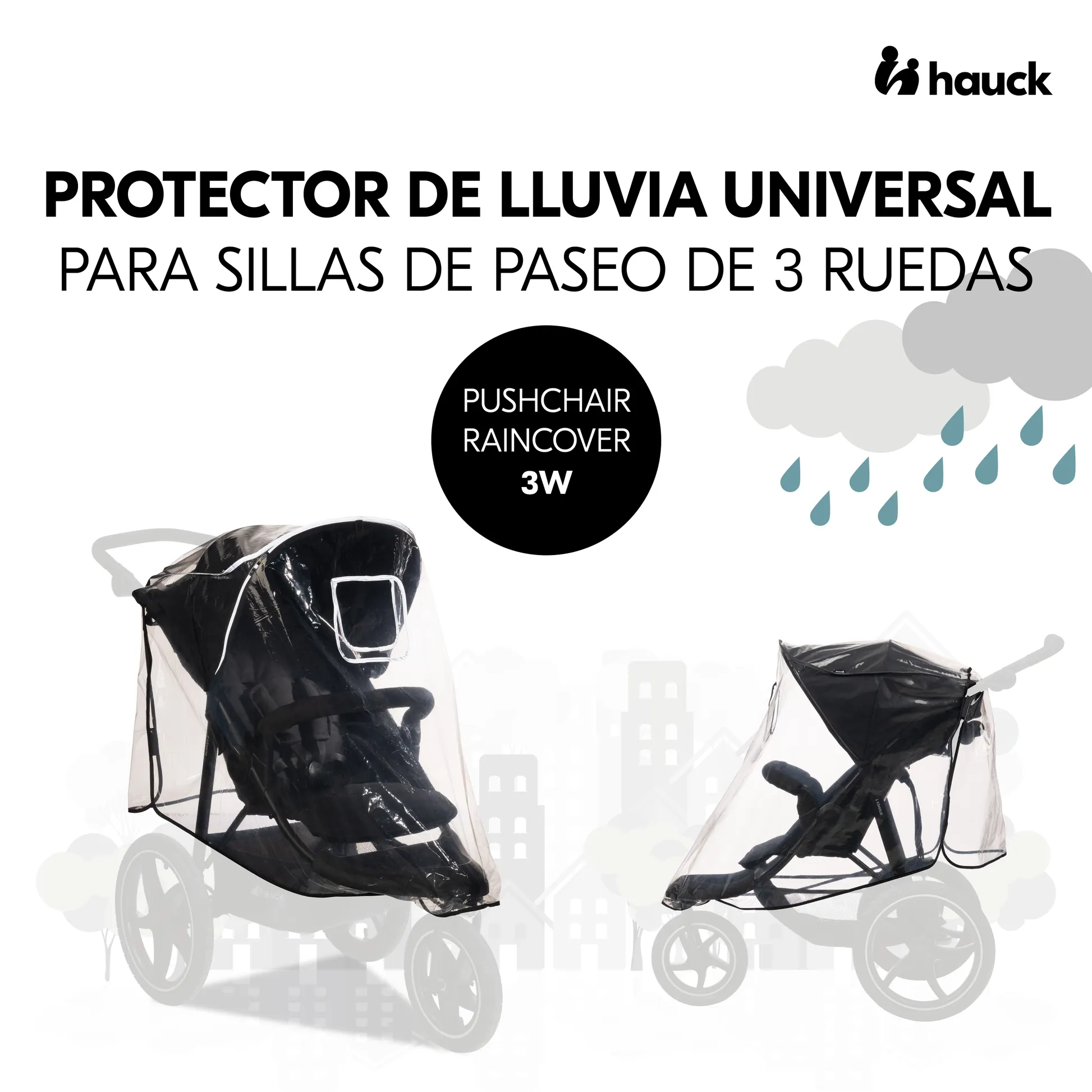 Pushchair Raincover 3W