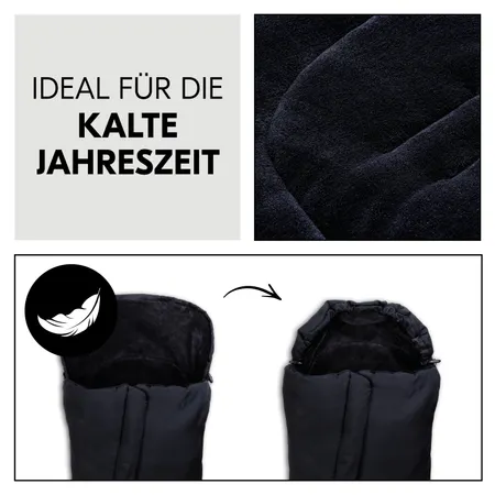 Warm und kuschelig dank Fleece-Innenteil
