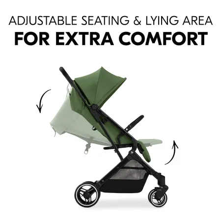 Adjustable seating and lying area for extra comfort