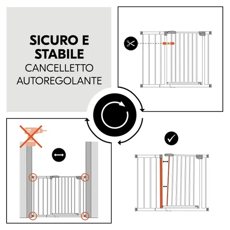 Cancelletto autoregolante