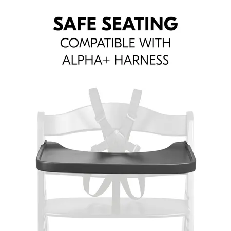 Safe seating in combination with the harness