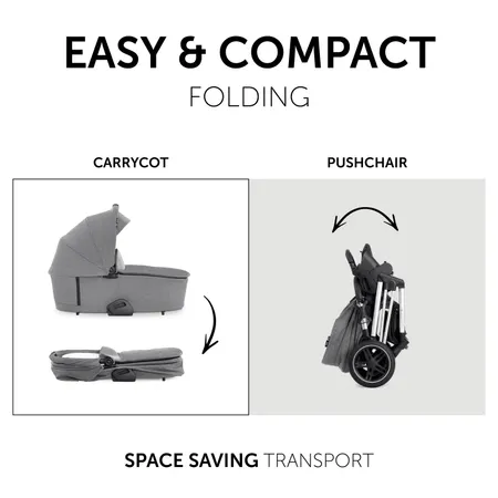 Easy and compact folding
