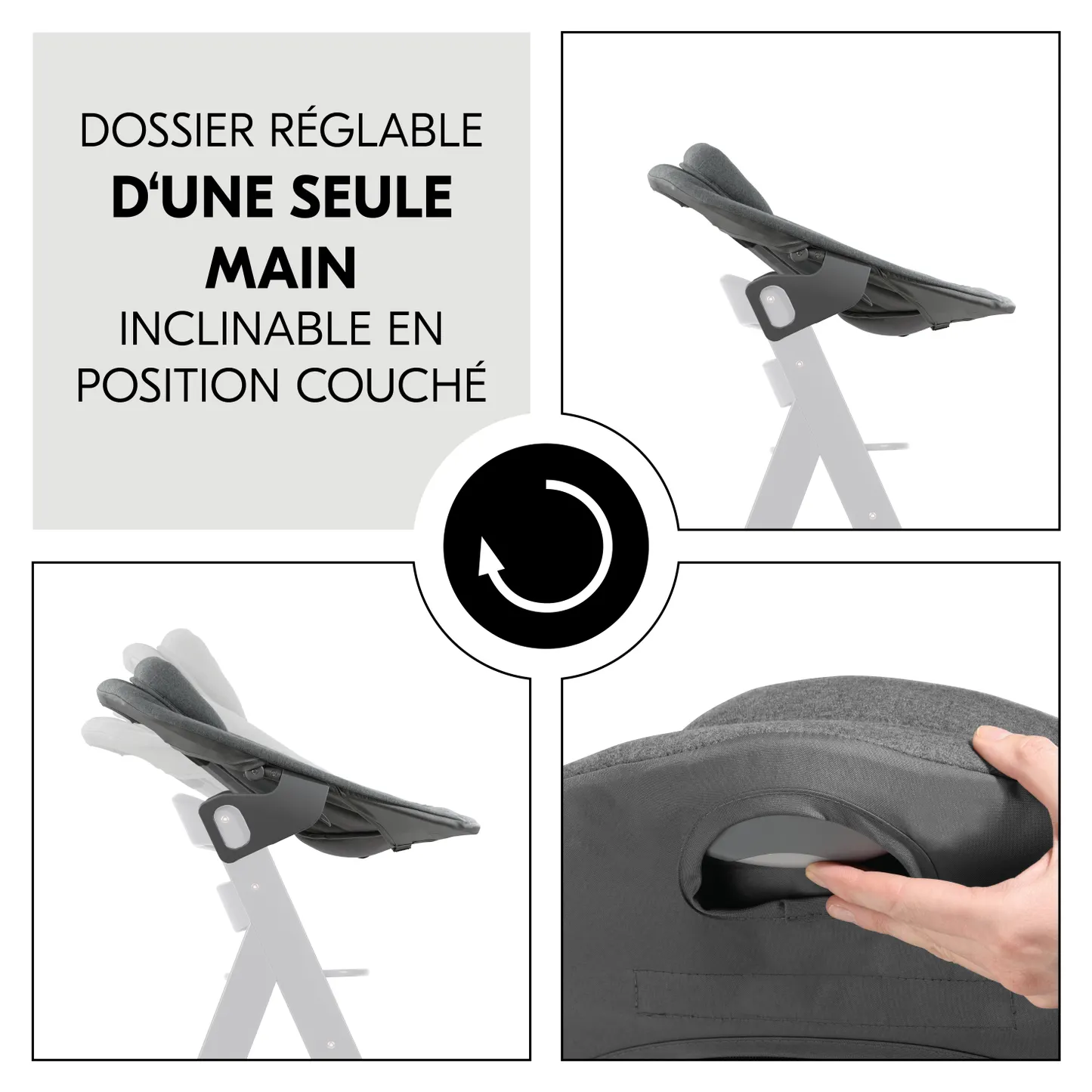 Alpha Bouncer Premium with 5-point harness