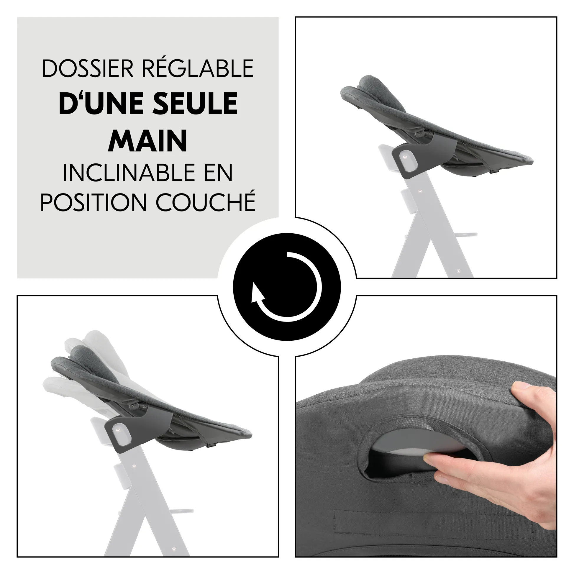 Alpha Bouncer Premium with 5-point harness