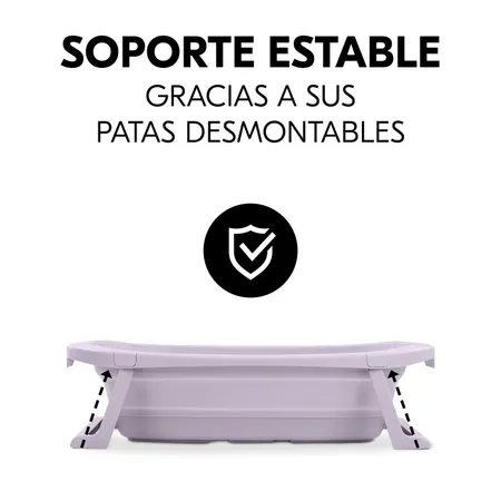 Soporte estable mediante patas