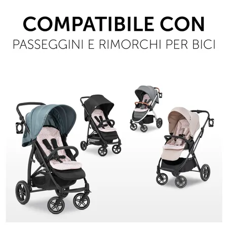 Per passeggini e rimorchi bici