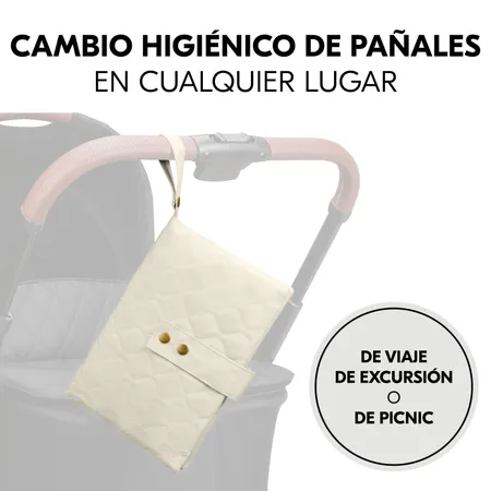 Cambio higiénico de pañales sobre la marcha