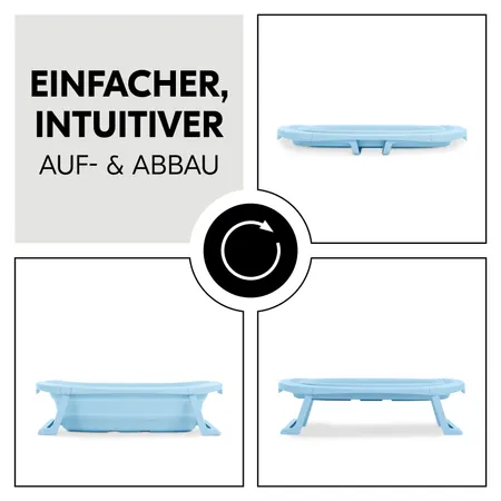 Einfacher, intuitiver Aufbau und Abbau