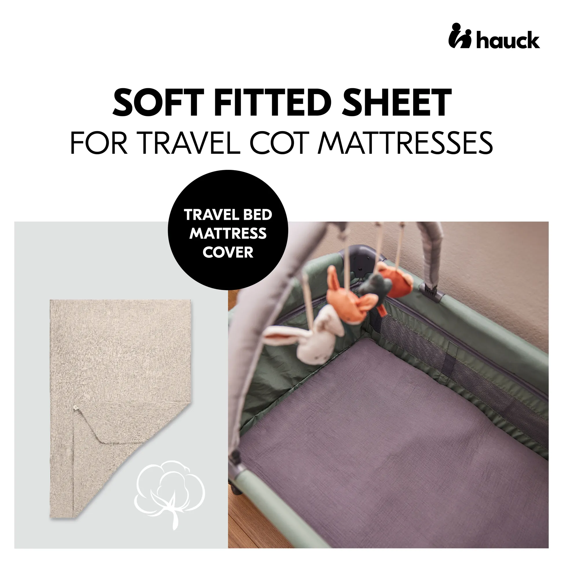 Travel Bed Mattress Cover