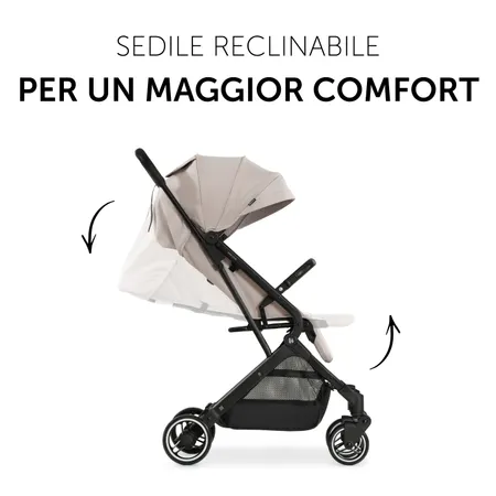 Extra comfort con posizione seduta e nanna