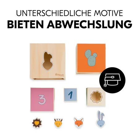 Unterschiedliche Motive bieten Abwechslung