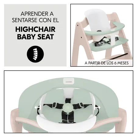 Aprender a sentarse con el Highchair Baby Seat
