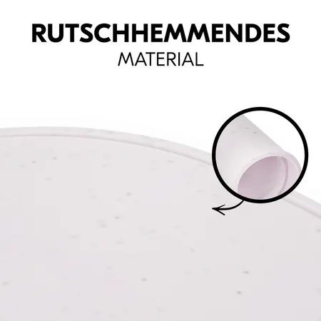 Guter Grip dank rutschhemmendem Material