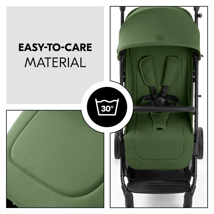 Easy-to-care and machine washable material