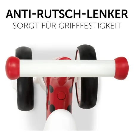 Anti-Rutsch-Lenker sorgt für Grifffestigkeit