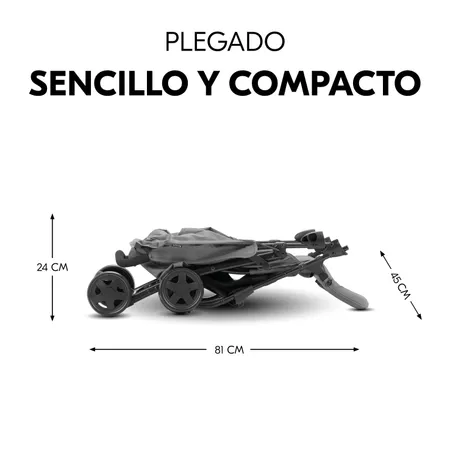 Fácil y rápida de plegar