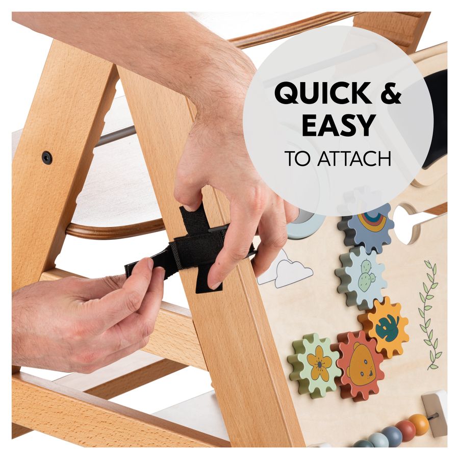 Quickly attached