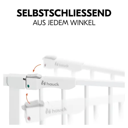 Selbstschließend aus jedem Öffnungswinkel