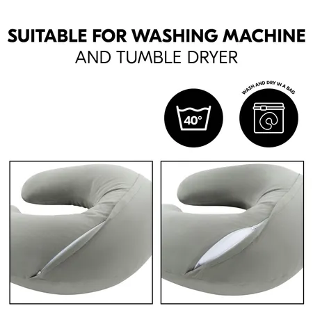Easy-care: machine washable and dryable