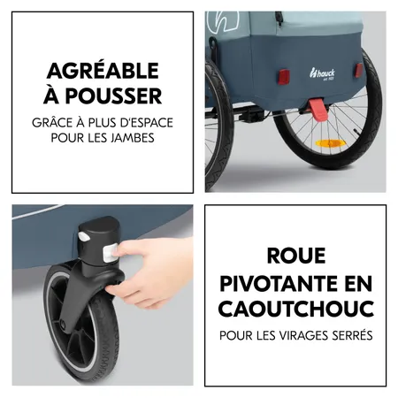 Encore plus confortable à pousser