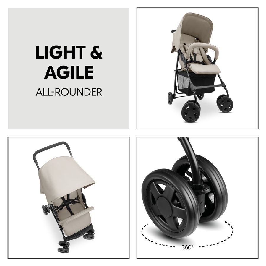 Light and manoeuvrable all-rounder
