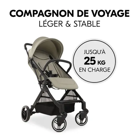 Poussette hauck légère, manibale et robuste