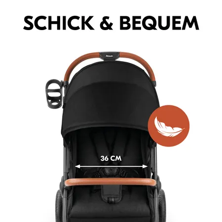 Schick und bequem: die Polsterung
