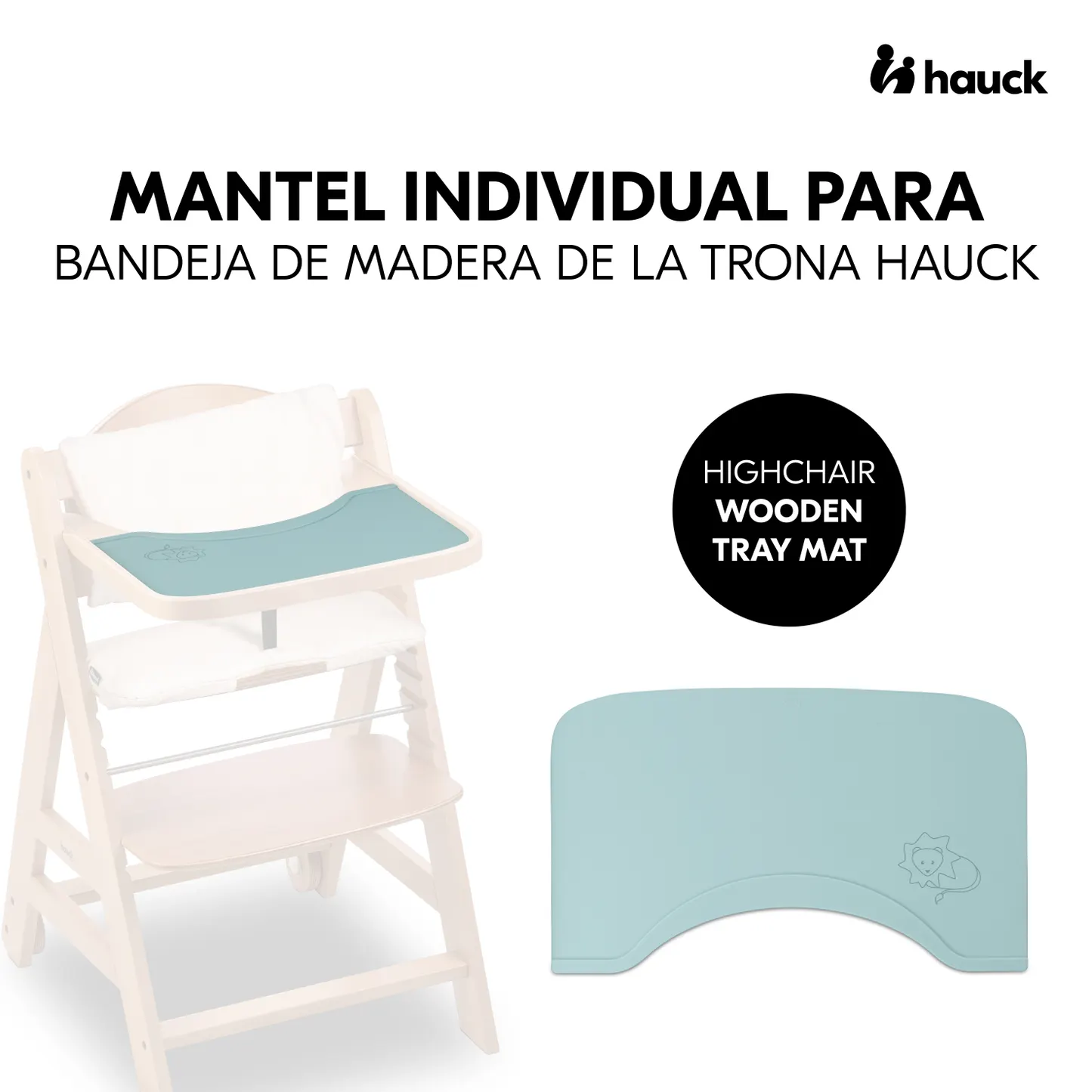 Highchair Wooden Tray Mat