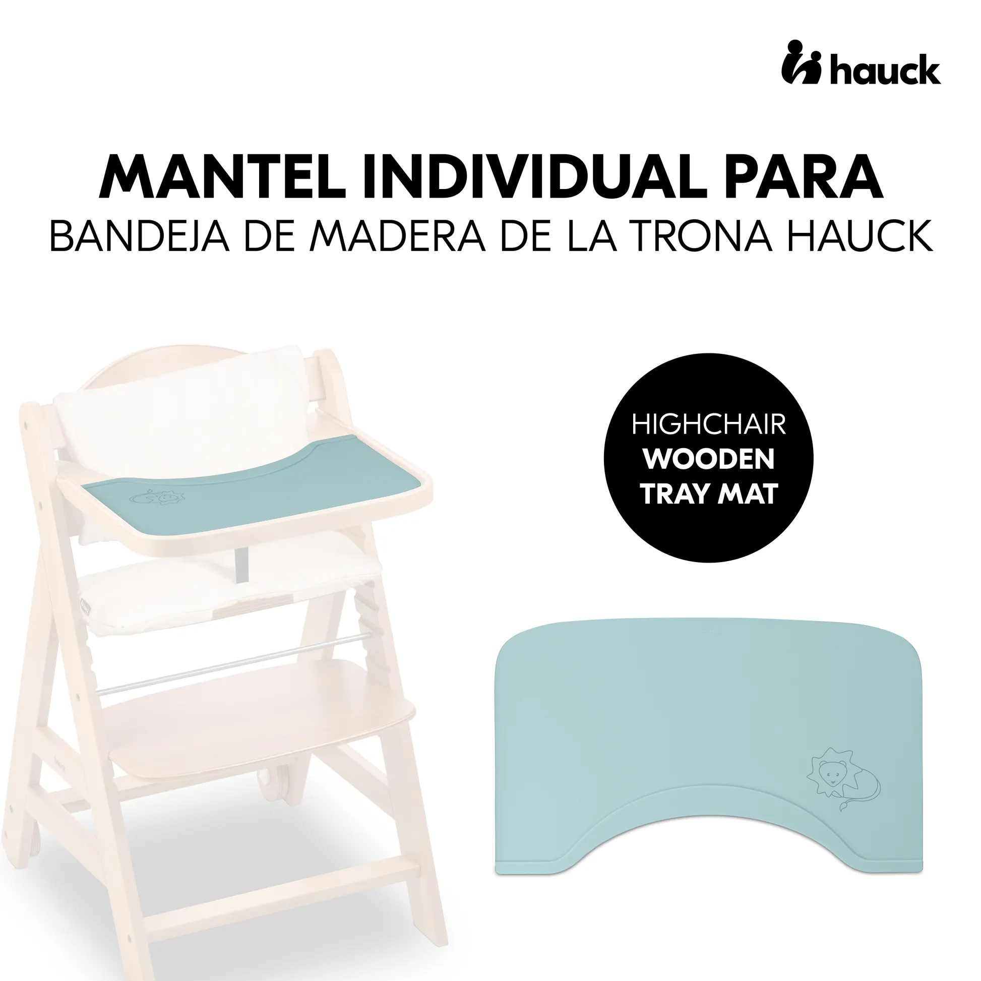 Highchair Wooden Tray Mat