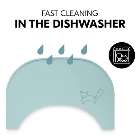 Fast cleaning in the dishwasher