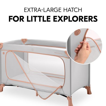 Extra-large access hatch for little explorers