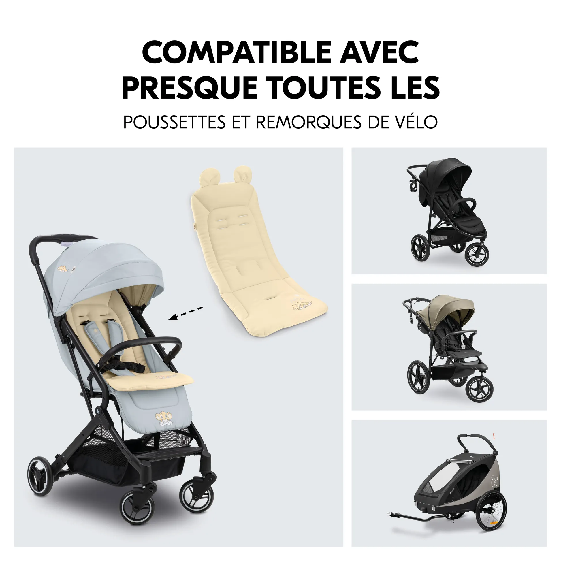 Pushchair Seat Liner 