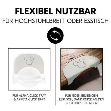 2 in 1 per hauck Click Tray e tavolo da pranzo