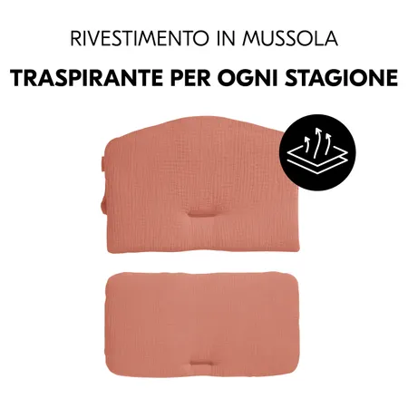 Copertura in mussola traspirante per ogni stagione