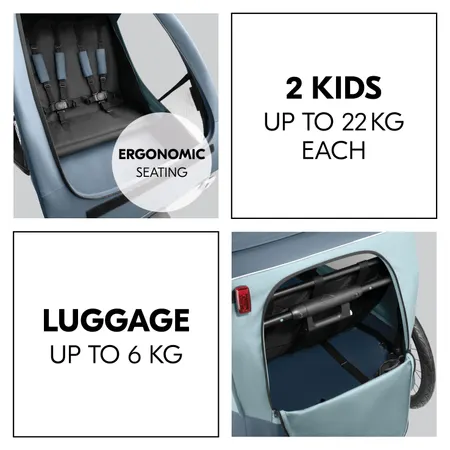 Lots of space for your children and luggage