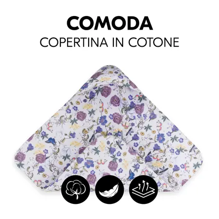 Comoda copertina in cotone per tutte le stagioni