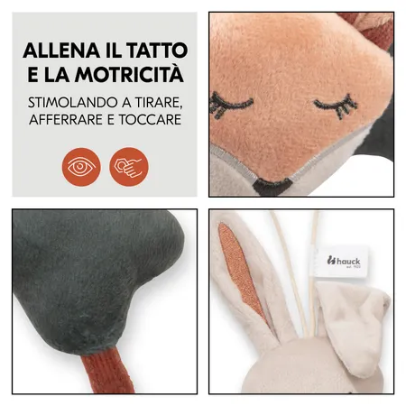 Per tirare, afferrare e toccare